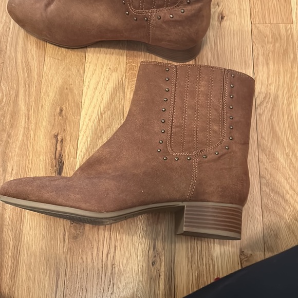 A2 by Aerosoles Saddle Suede Bootie - Picture 3 of 4